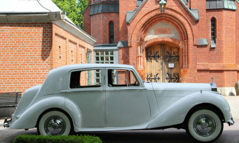 Hyra Rolls Royce till bröllop i Skåne