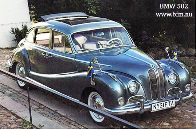 Veteranbil till bröllop i Malmö