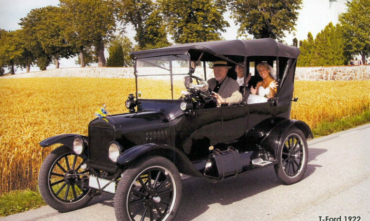 Hyr veteranbil till bröllop i Malmö