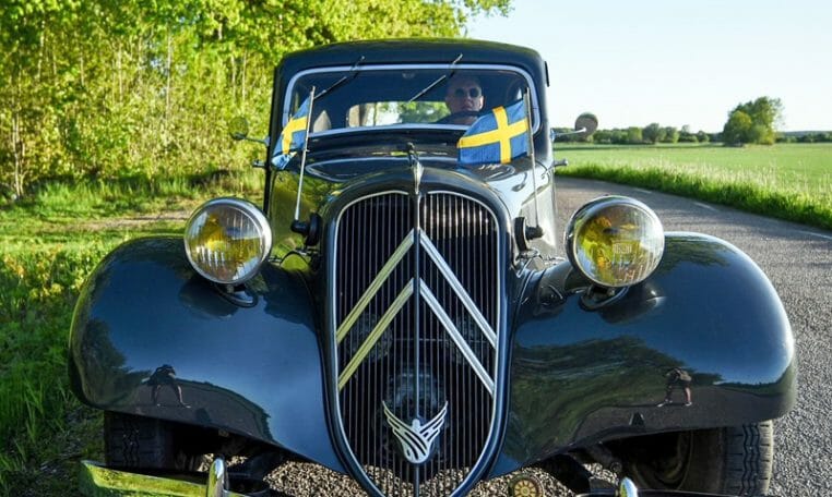Veteranbil att hyra för bröllop i Västerås