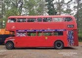 Hyr londonbuss för bröllop i Stockholm