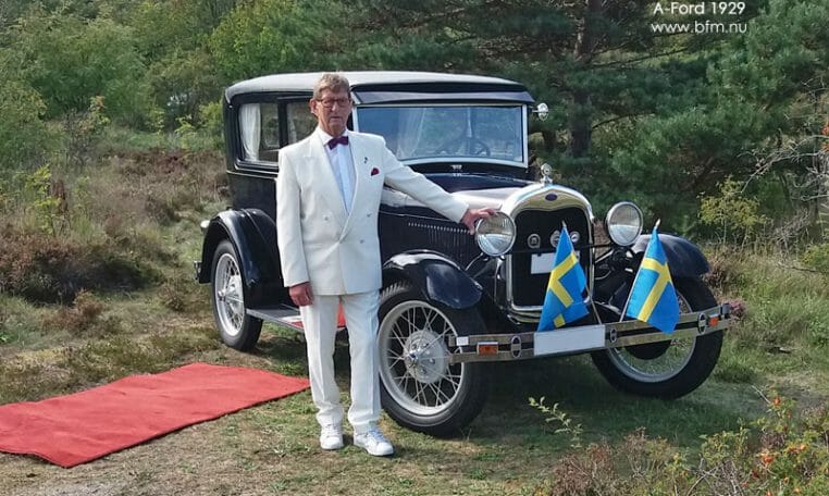 hyr bil för bröllop i Uddevalla